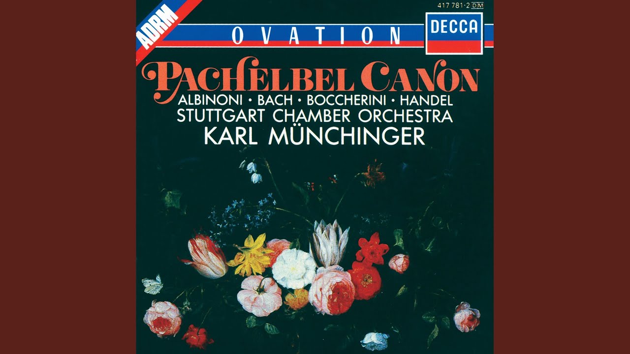 Pachelbel: Canon in D Major, P. 37/1 (Orch. Münchinger)