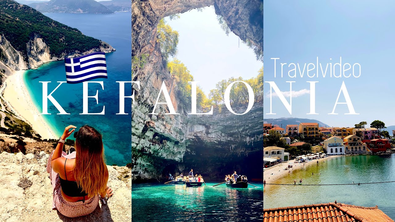 KEFALONIA🇬🇷 Myrtos, Assos, J. Melissani, J. Drogarati | Wycieczka Magic Tours TRAVELVIDEO #kefalonia