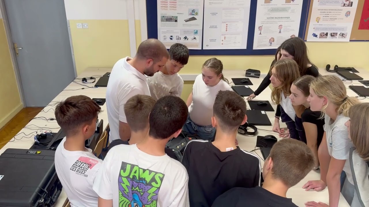 Projekt NARASTEM - STEM radionice - O&Scaron; Eugen Kumičić listopad 2025