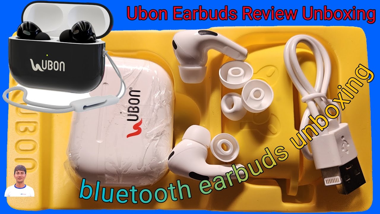 Ubon Earbuds Unboxing, bluetooth earbuds review