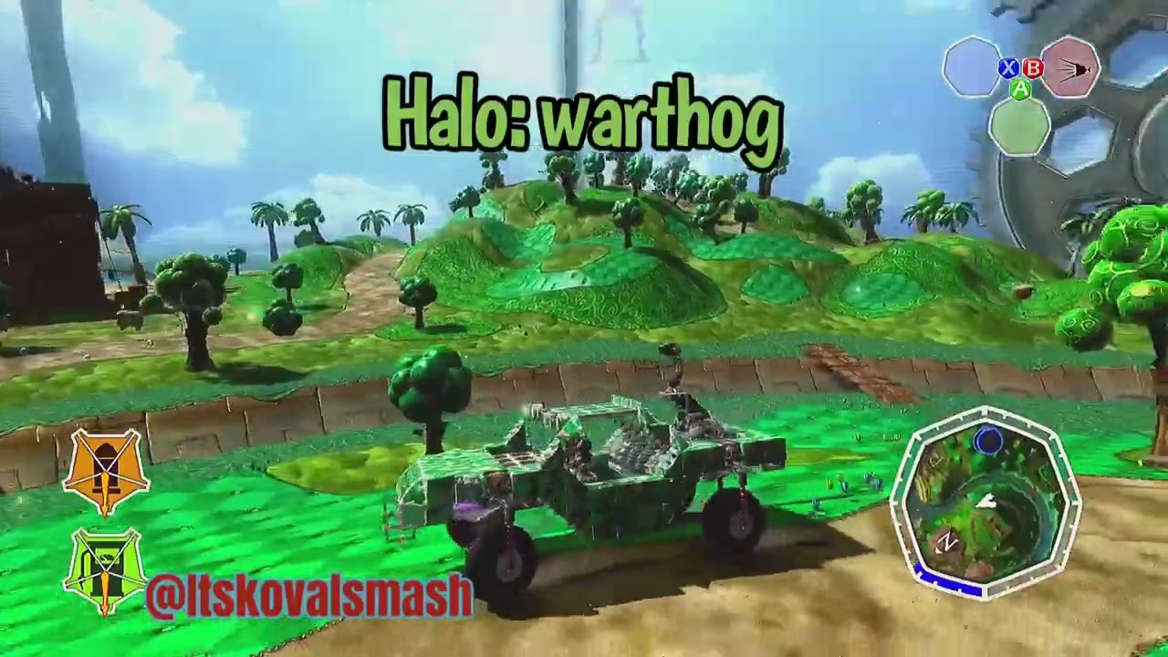 Banjo Kazooie: nuts and bolts: halo vehicles