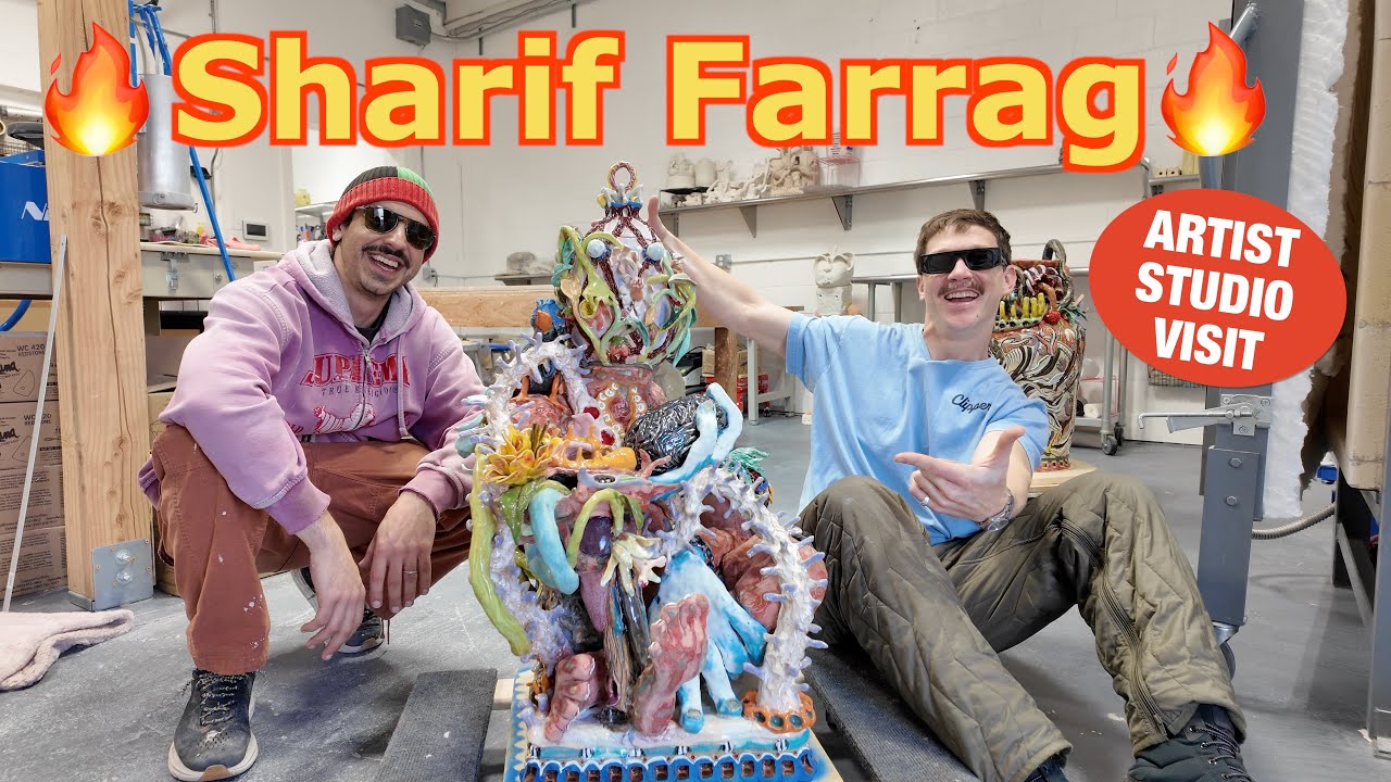 SHARIF FARRAG 🔥🎨 - From the Studio to the Gallery Floor