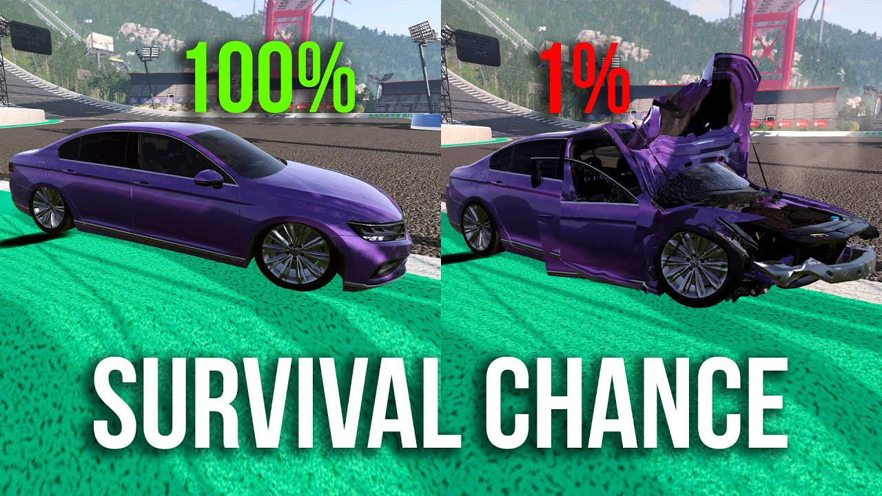 Jump & Brake test | BeamNG.drive