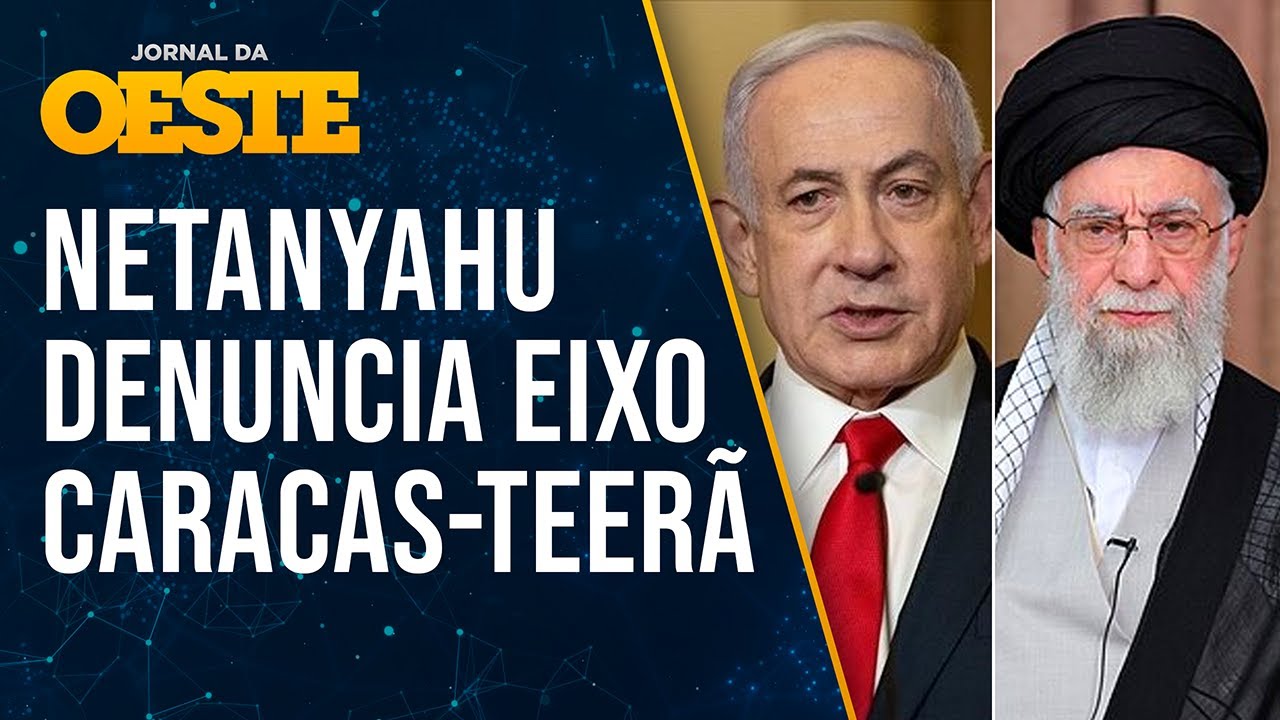EXCLUSIVO: Netanyahu aponta elo de Maduro com regime sanguin&aacute;rio dos aiatol&aacute;s no Ir&atilde;