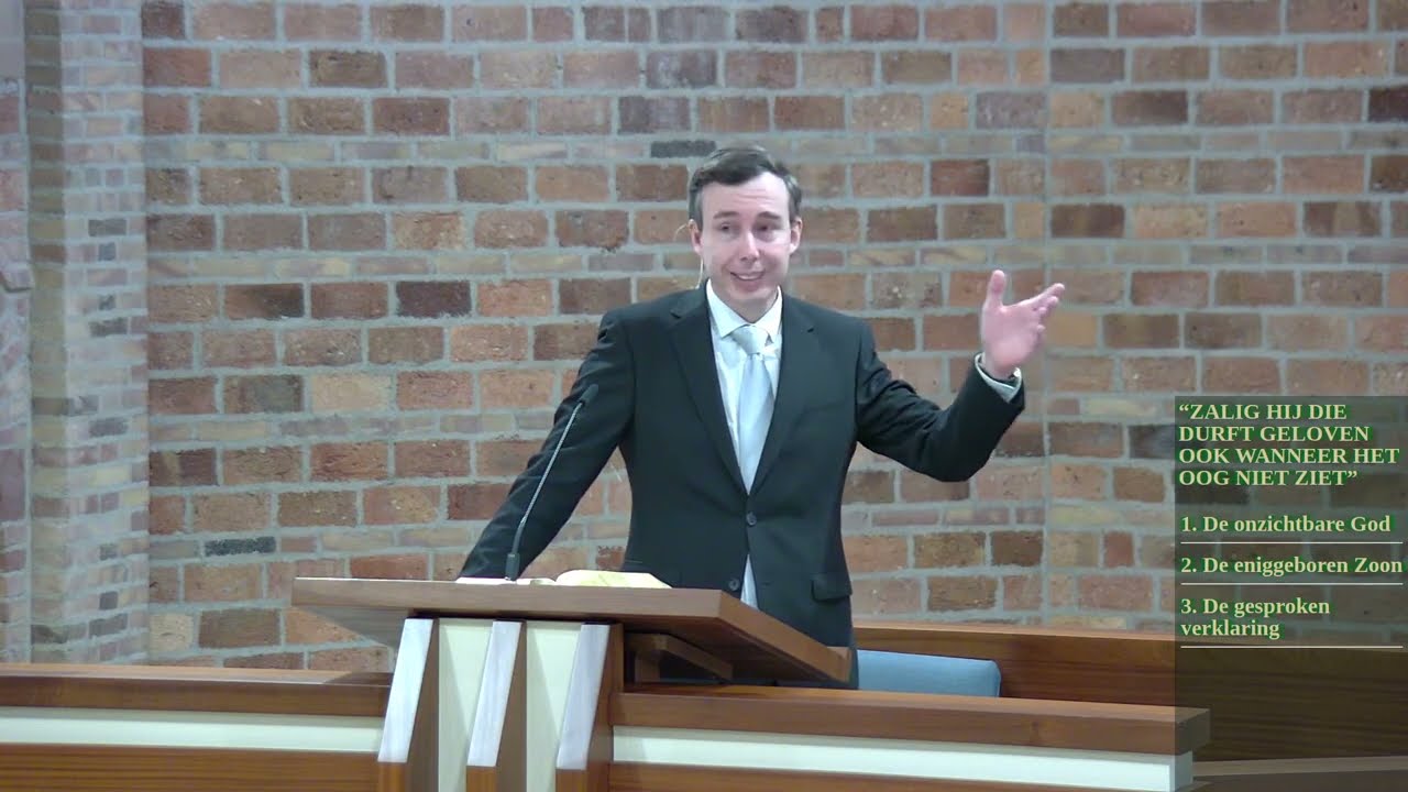 Johannes 1: 18 | Ds. G.A. van den Brink