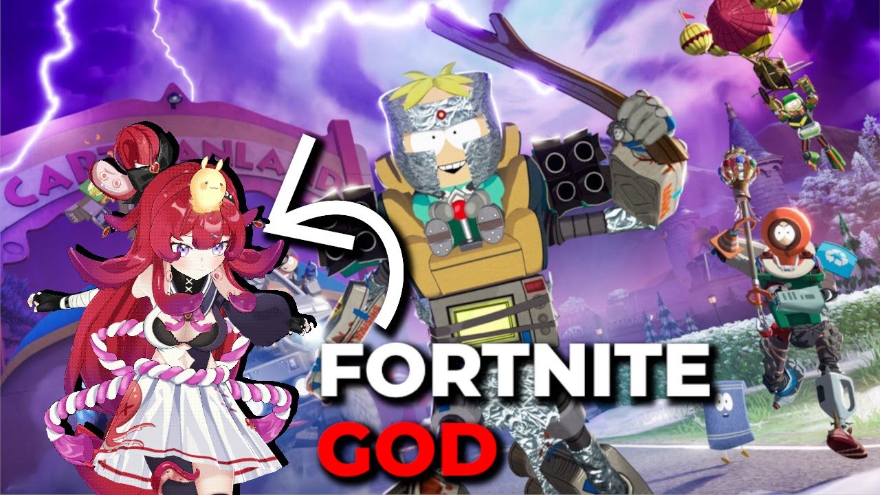 berry reacts to south park in fortnite