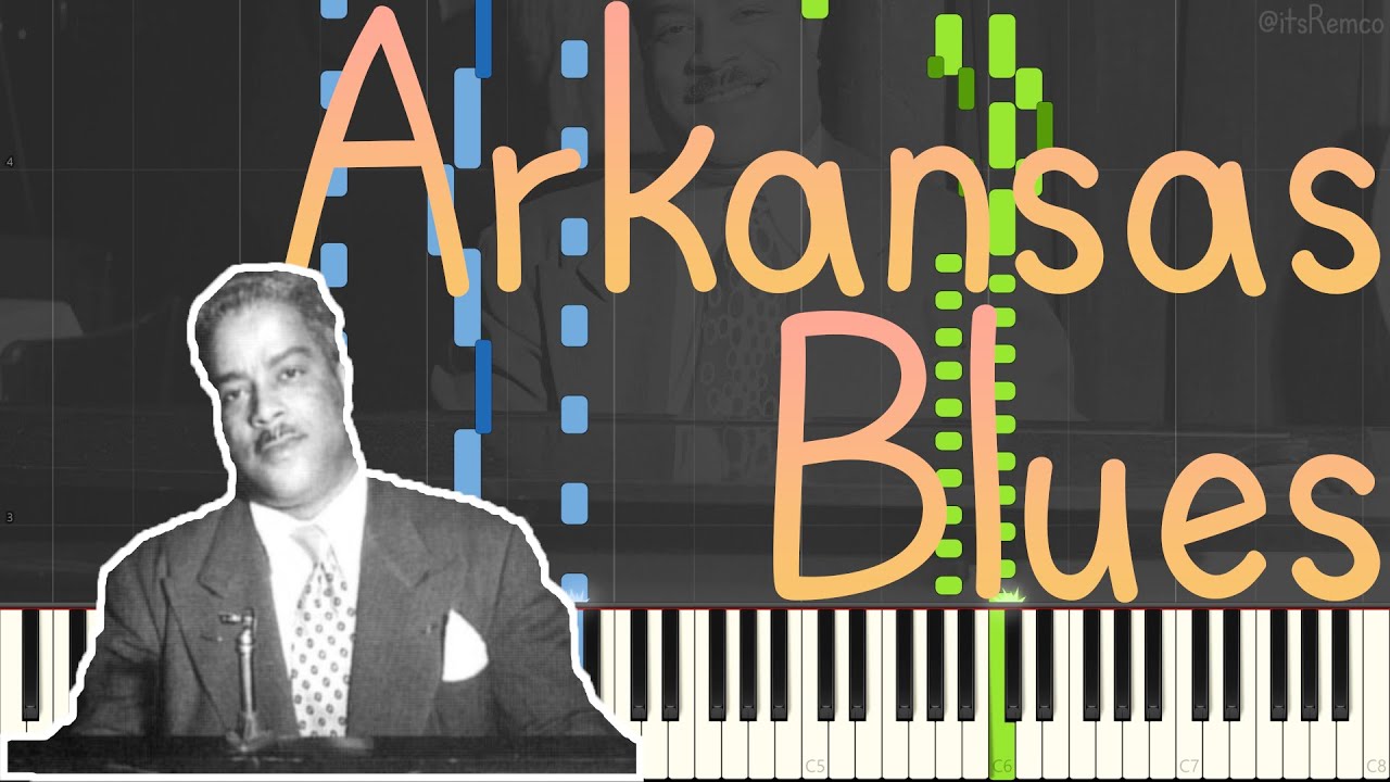 Cliff Jackson - Arkansas Blues 1965 (Blues / Stride Piano Synthesia)