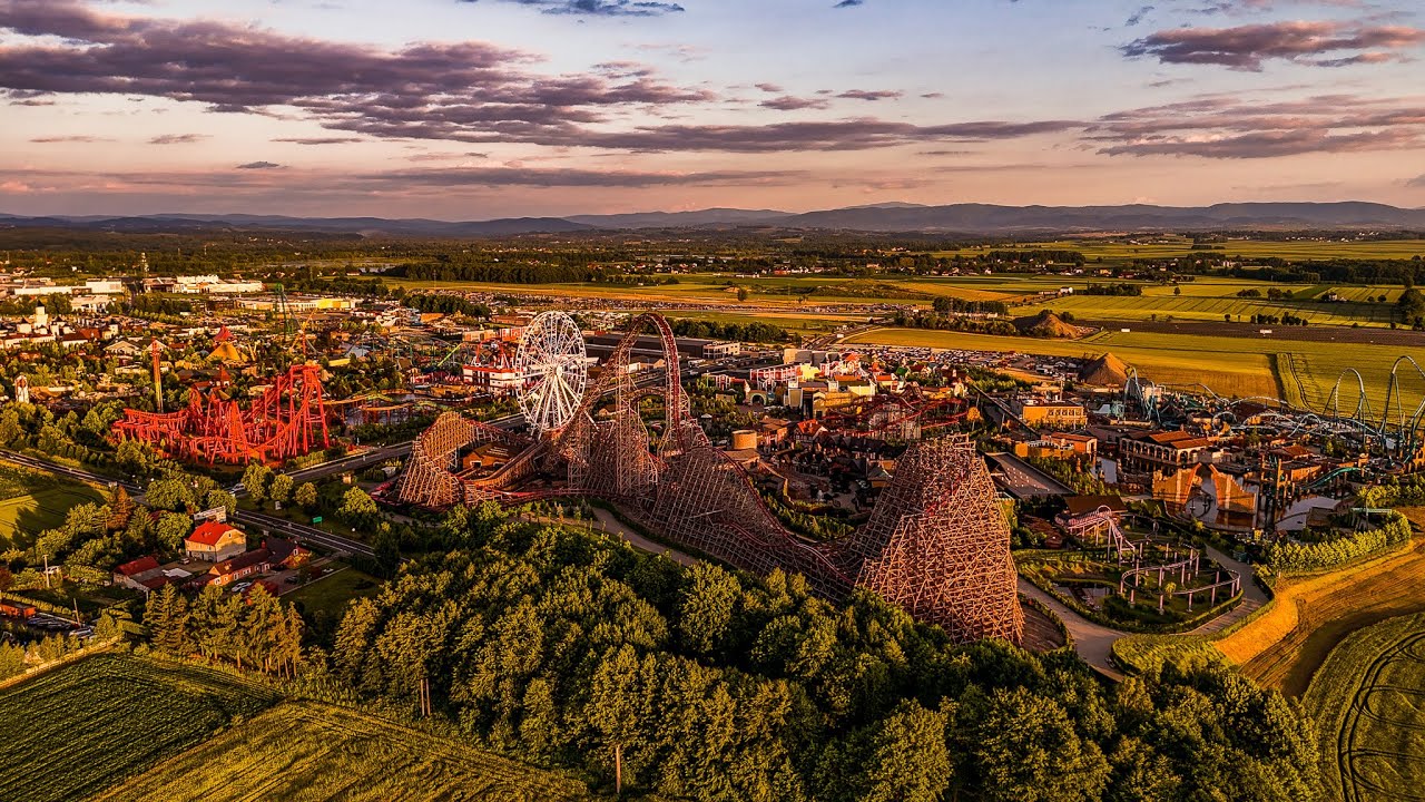 Energylandia Zator - TOP 7 rollercoasters