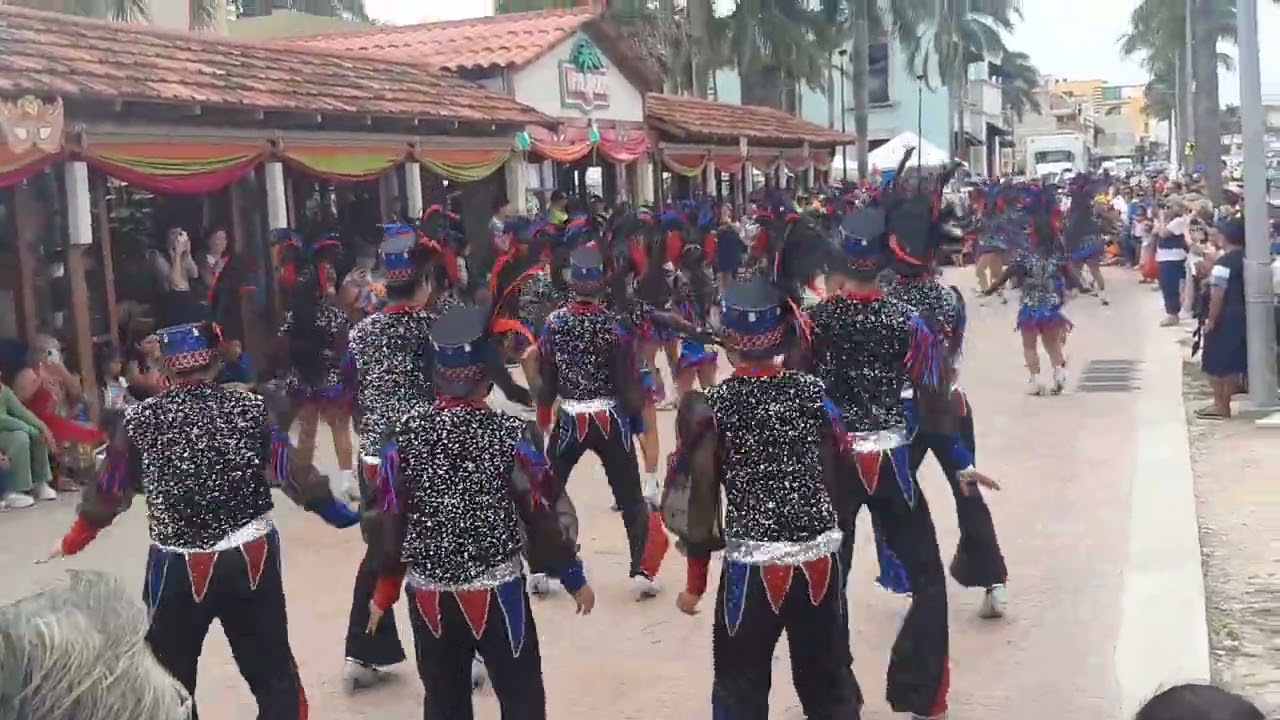 Batucada en Cozumel Carnaval 2024