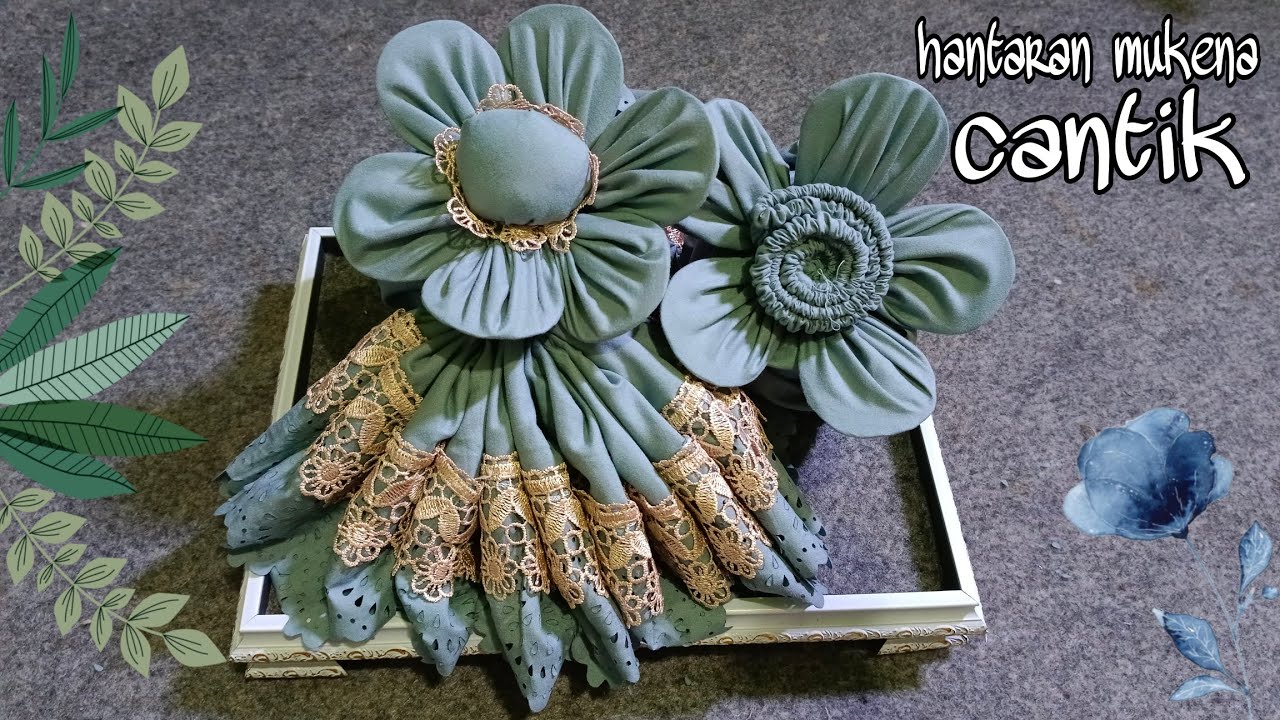 diy hantaran || cara membuat hantaran mukena || tutorial menghias hantaran mukena || hantaran mukena