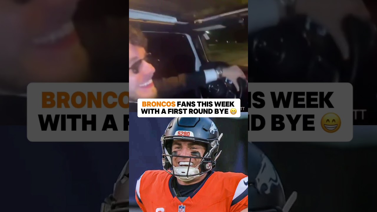Broncos Fans With 1st Round Bye 🤩