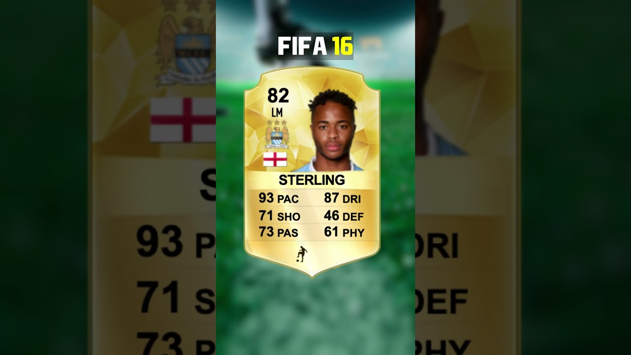 Raheem Sterling FIFA 13 - FIFA 23 Evolution | #fifa23 #football  #eafc24 #sterling #chelsea #shorts