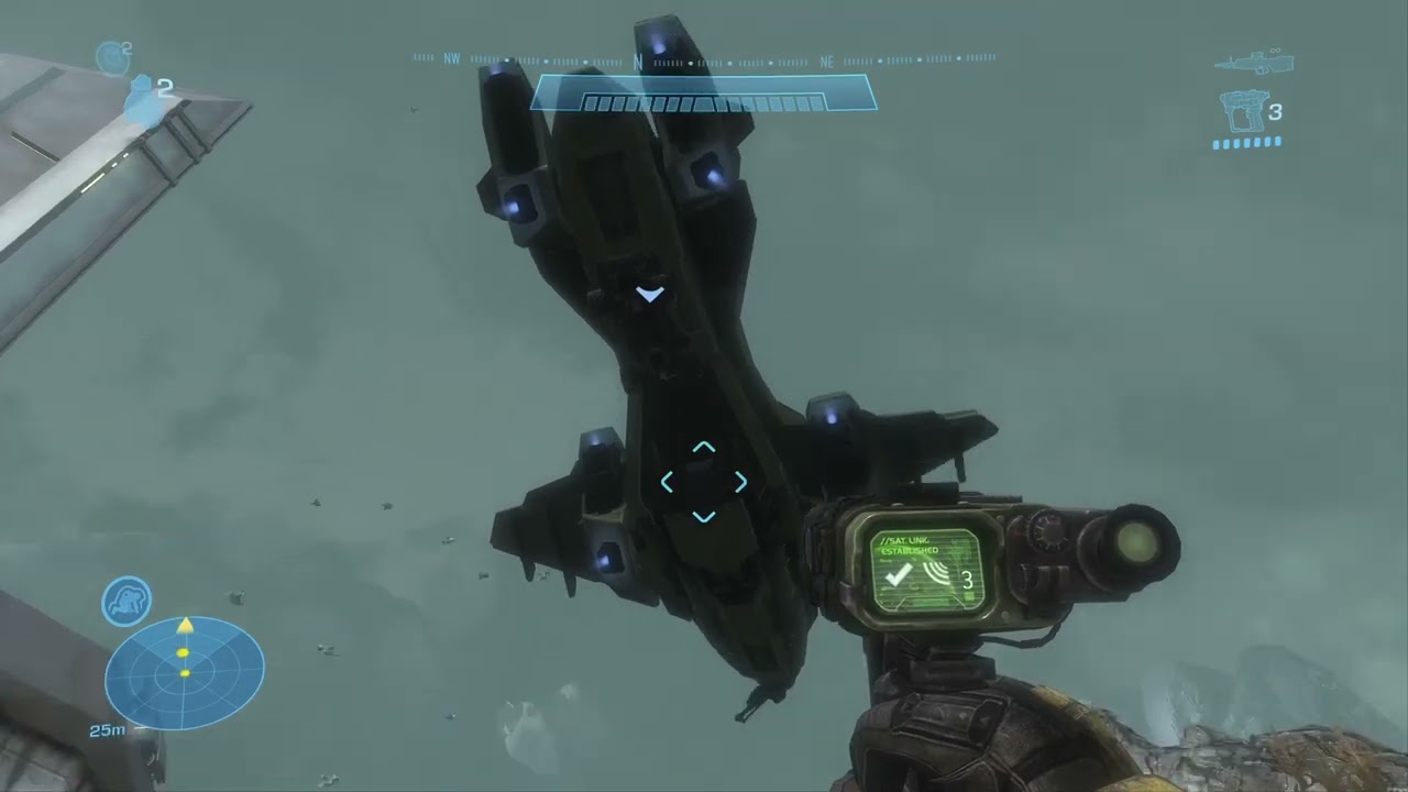 Can you survive an air-strike with Armour Lock in Halo Reach?