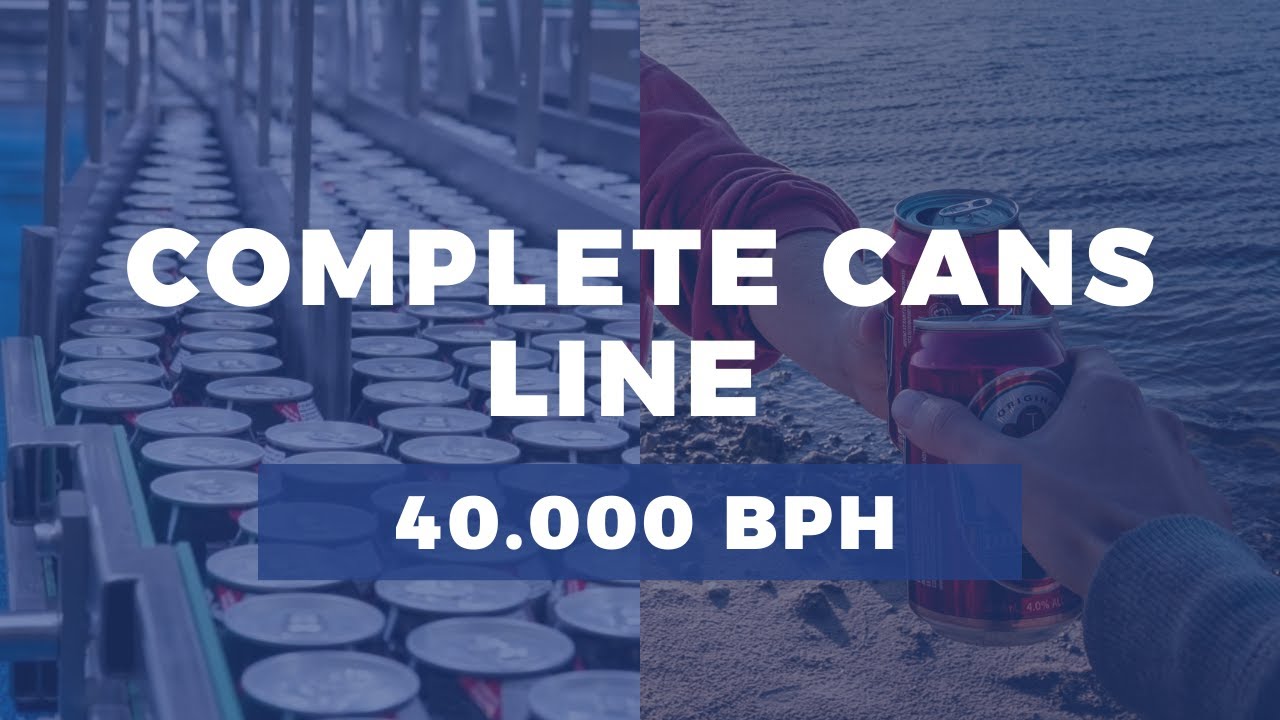 Automatic line for cans - 40.000 cph | Eisca Group