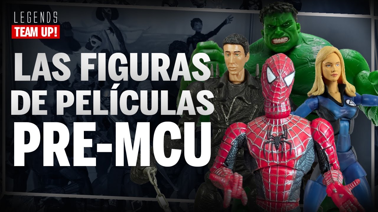 ¿Cómo eran las FIGURAS de las PELÍCULAS DE MARVEL antes del MCU?