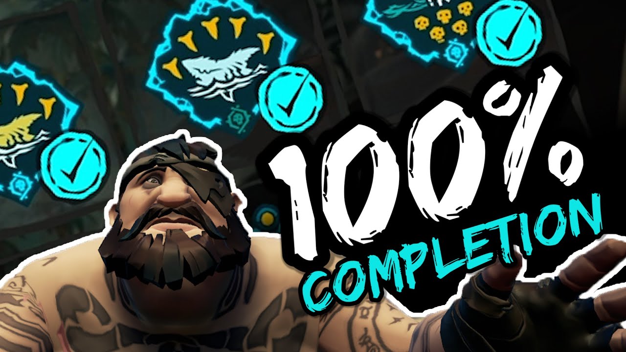 COMPLETING ALL COMMENDATIONS in Sea of Thieves