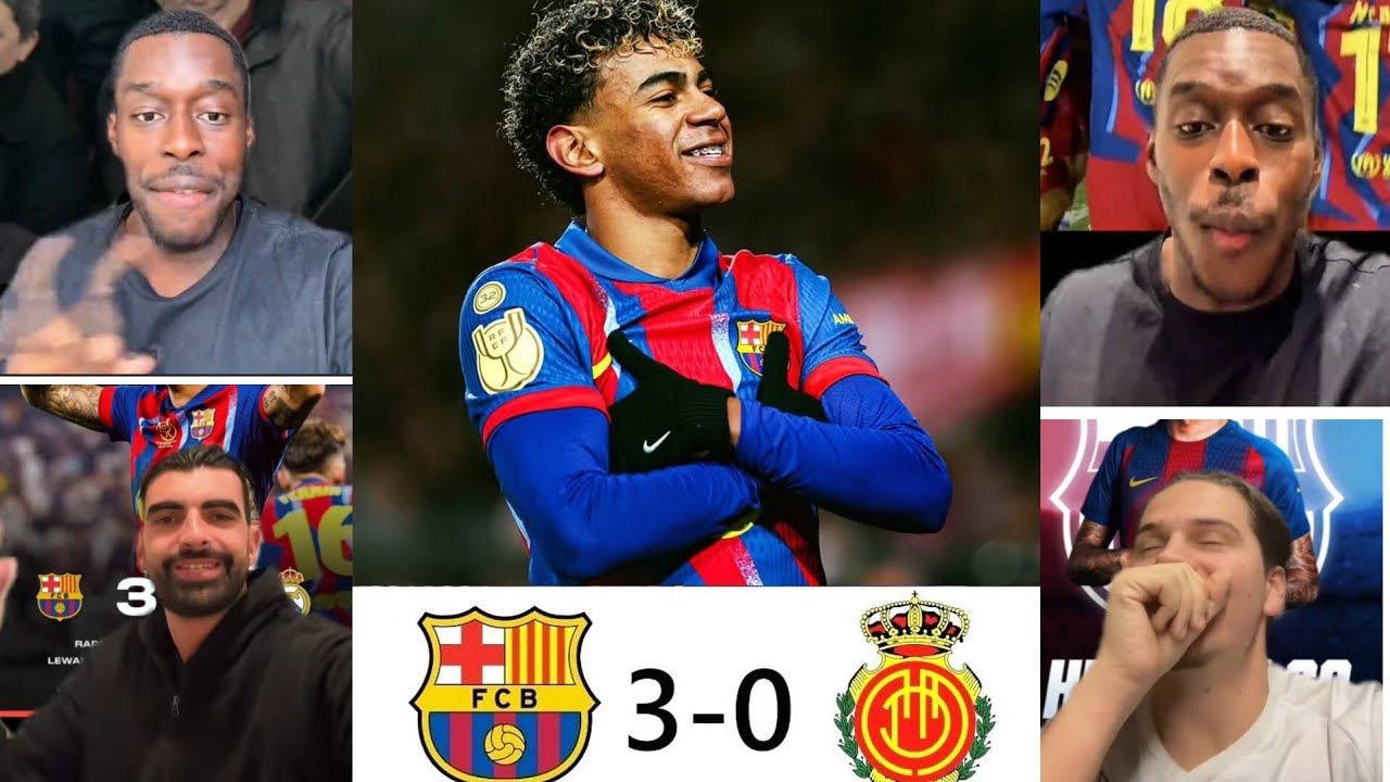 🚨 𝗠𝗔𝗜𝗦 𝗤𝗨𝗘𝗟 𝗝𝗢𝗨𝗘𝗨𝗥 ! Le Barça s’impose 3-0 face à Majorque grâce à un nouveau but de Lamine Yamal ! 