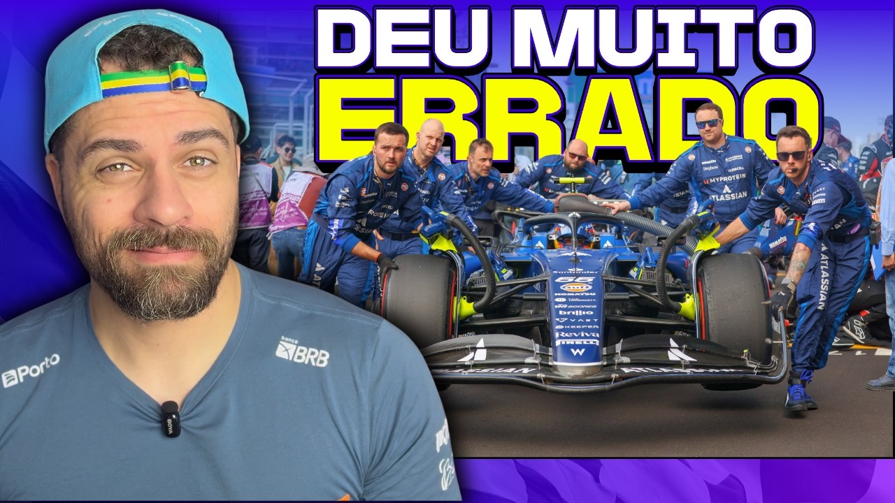 A VERDADE POR TRÁS DO ATRASO DA WILLIAMS NOS TESTES DA F1 2026