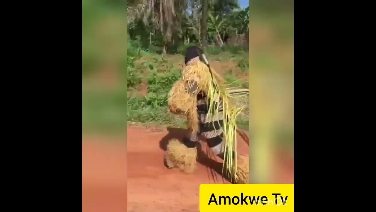 Masquerade with the Golden Voice, Amokwe Tv captured the moment and waiting for Ochuchu Afor 2023