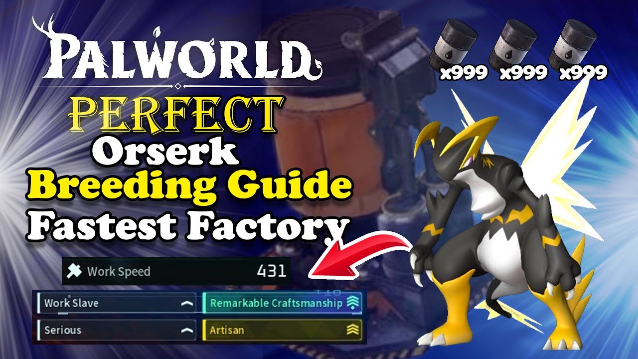 This Is the Best Way to Get Perfect Orserk in Palworld