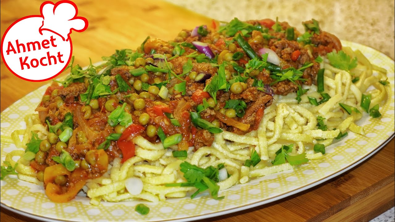 Spätzle mit Hackfleisch | Ahmet Kocht | kochen | Folge 537