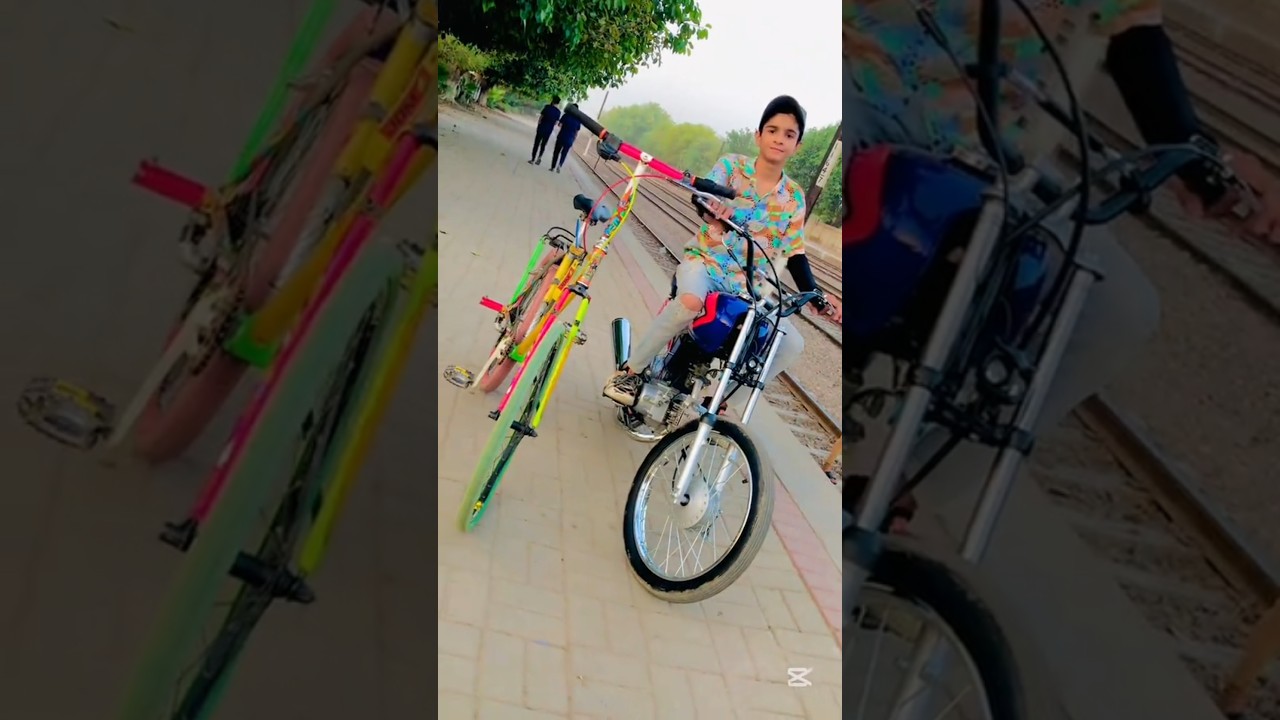 cycle wheeling shorts stunt | wheeling shorts | #shorts #wheeling