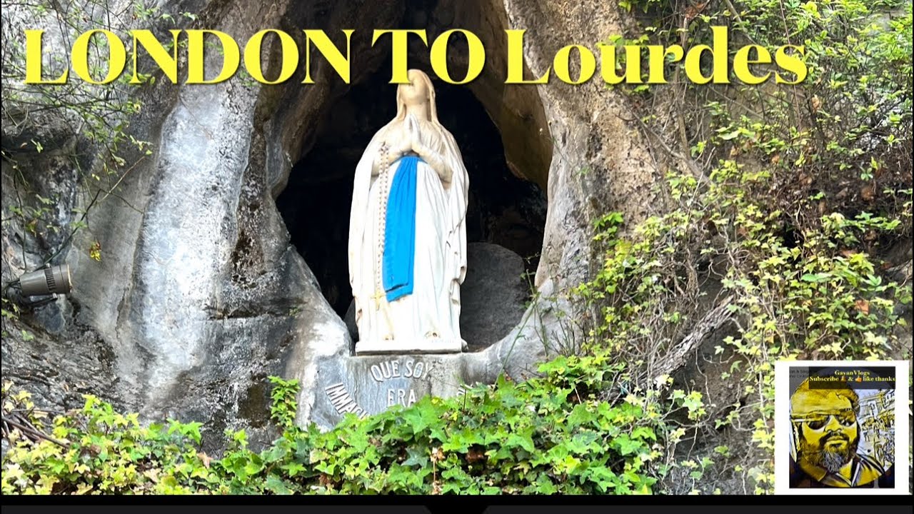 Our Lady of Lourdes and the Massabielle Grotto#mothermary #travel #familytime #jesusprayer