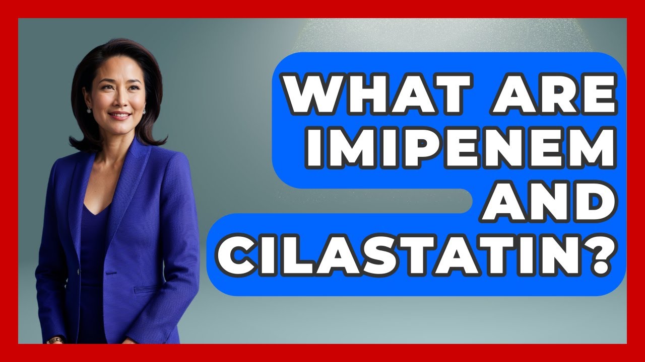 What Are Imipenem And Cilastatin? - First Response Medicine