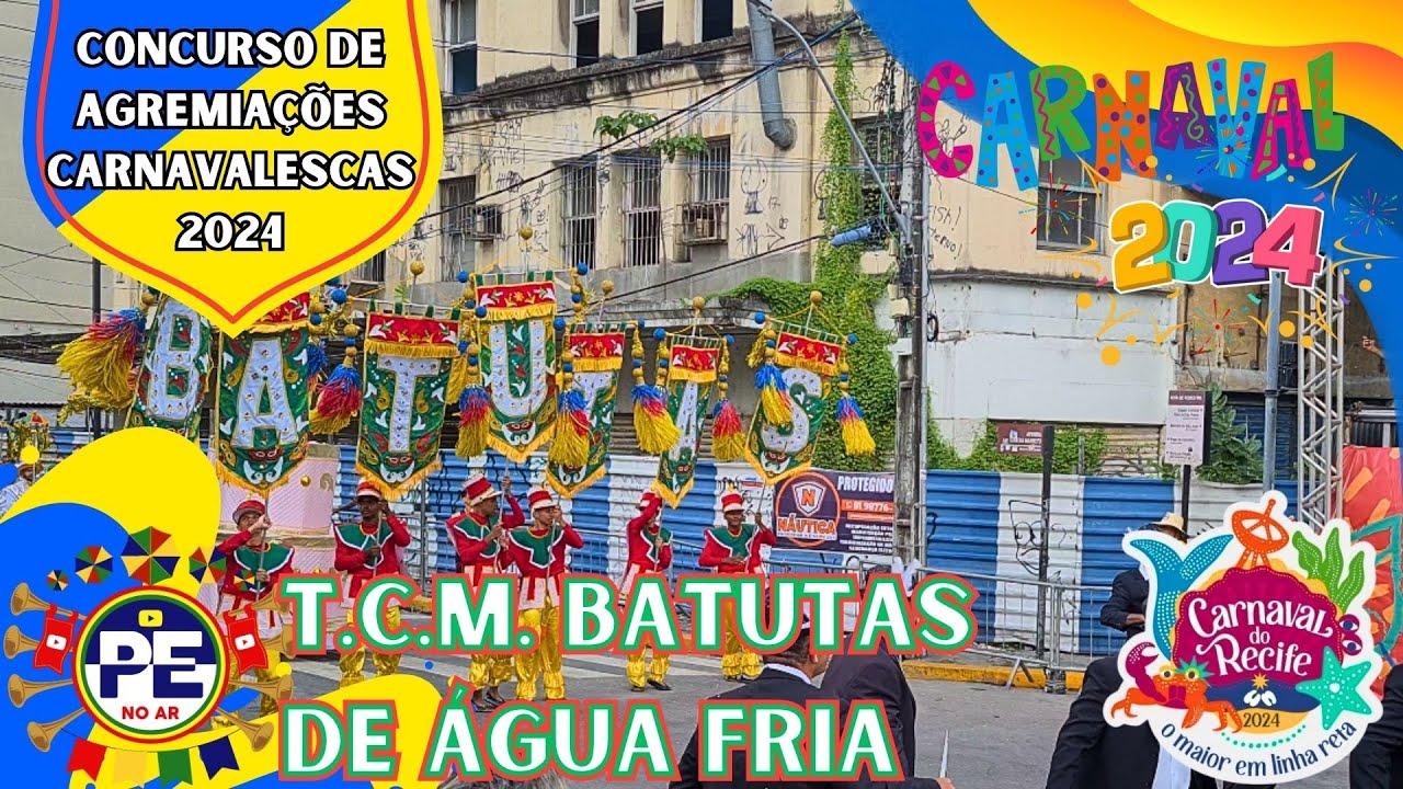 [CARNAVAL 2024] TCM BATUTAS DE ÁGUA FRIA CONCURSO DE AGREMIAÇÕES CARNAVALESCAS 2024 - GRUPO ESPECIAL