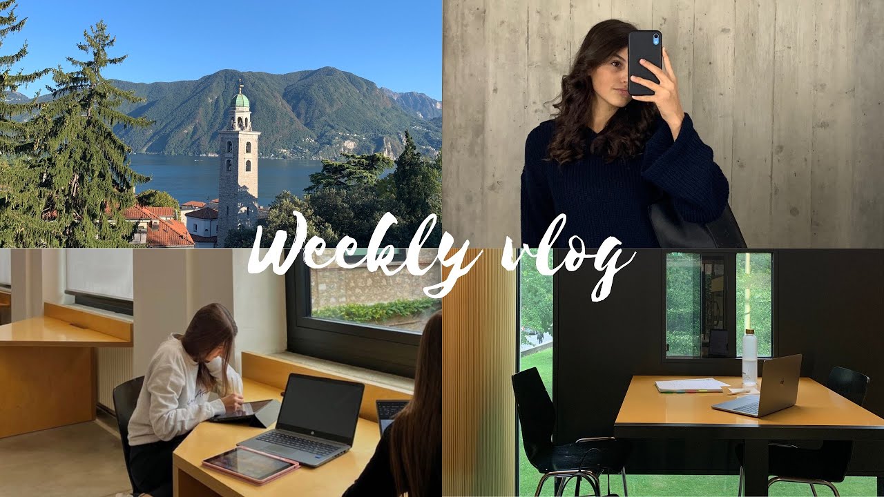 WEEKLY VLOG: Il primo giorno in università, Prime lezioni & Nuovo capitolo | Valeria Martinelli