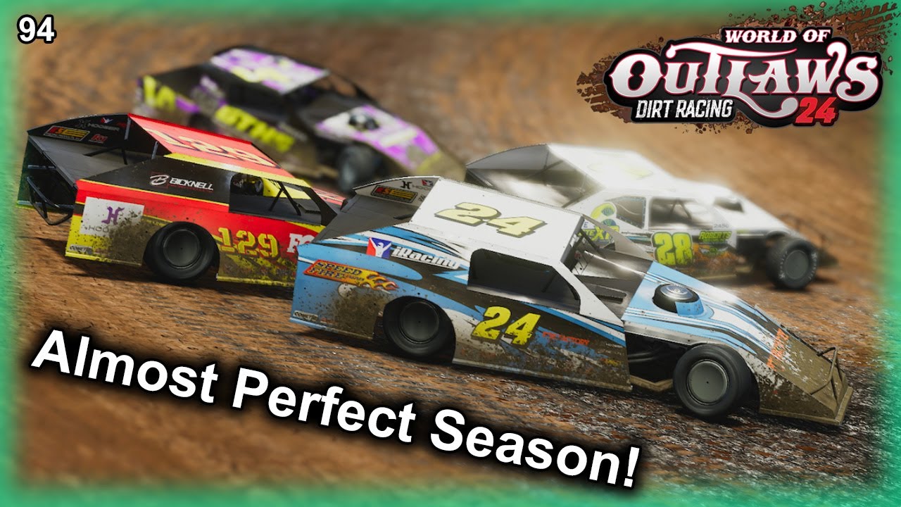 Почти идеальный сезон! — режим карьеры World of Outlaws Dirt Racing 24