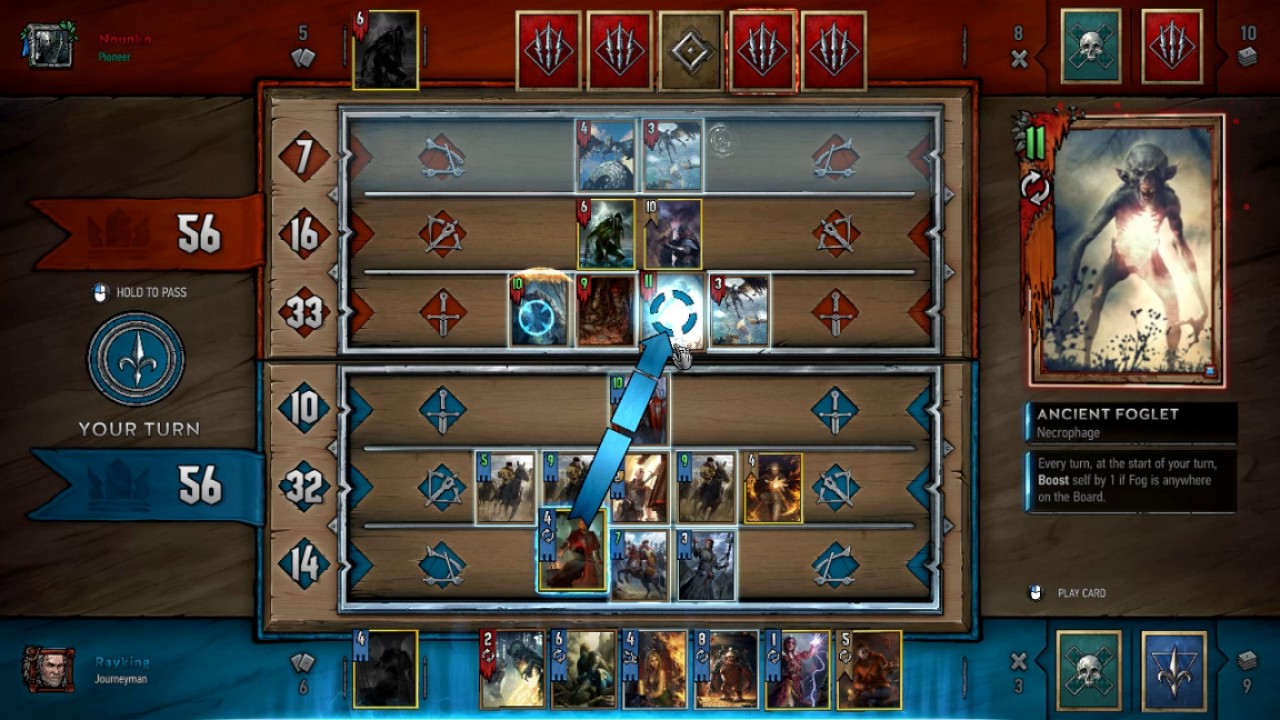 Gwent Public Beta: Radovid vs. Dagon