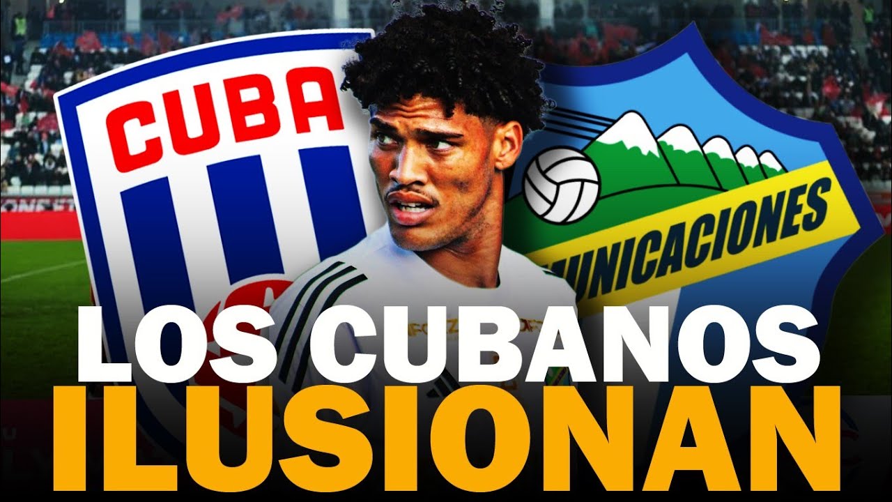 ¡BRUTAL! Futbolistas cubanos Dairon Reyes y Karel Espino la están rompiendo con el Comunicaciones FC