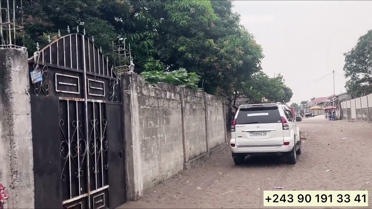 13/3/2026 VOICI TRÈS BELLE PARCELLE À PLAZA 15/20m   à. 200m DU BLVRD. +243901913341