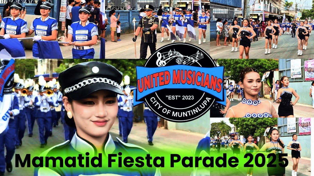 United Musicians Band of Muntinlupa | Mamatid Fiesta Parade 2025