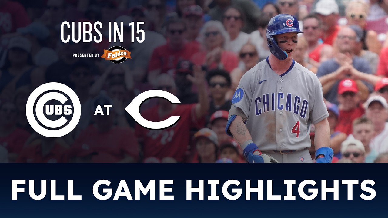 Chicago Cubs vs. Cincinnati Reds | MLB Highlights (7/12/2026)