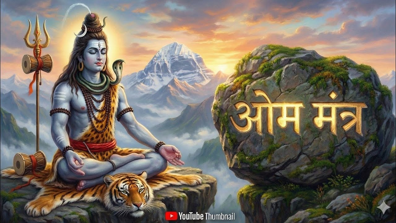 OM Mantra in Bhairav Raag  Deep Sleep & Inner Peace|1 Hour OM Chanting|Peaceful Sleep & Calm Mind|