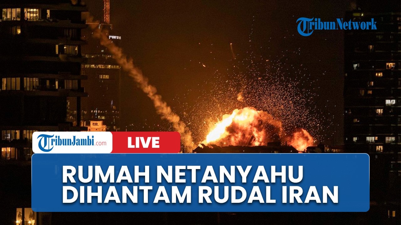 🔴Rudal Iran Telah Hantam Rumah Pribadi Netantahu