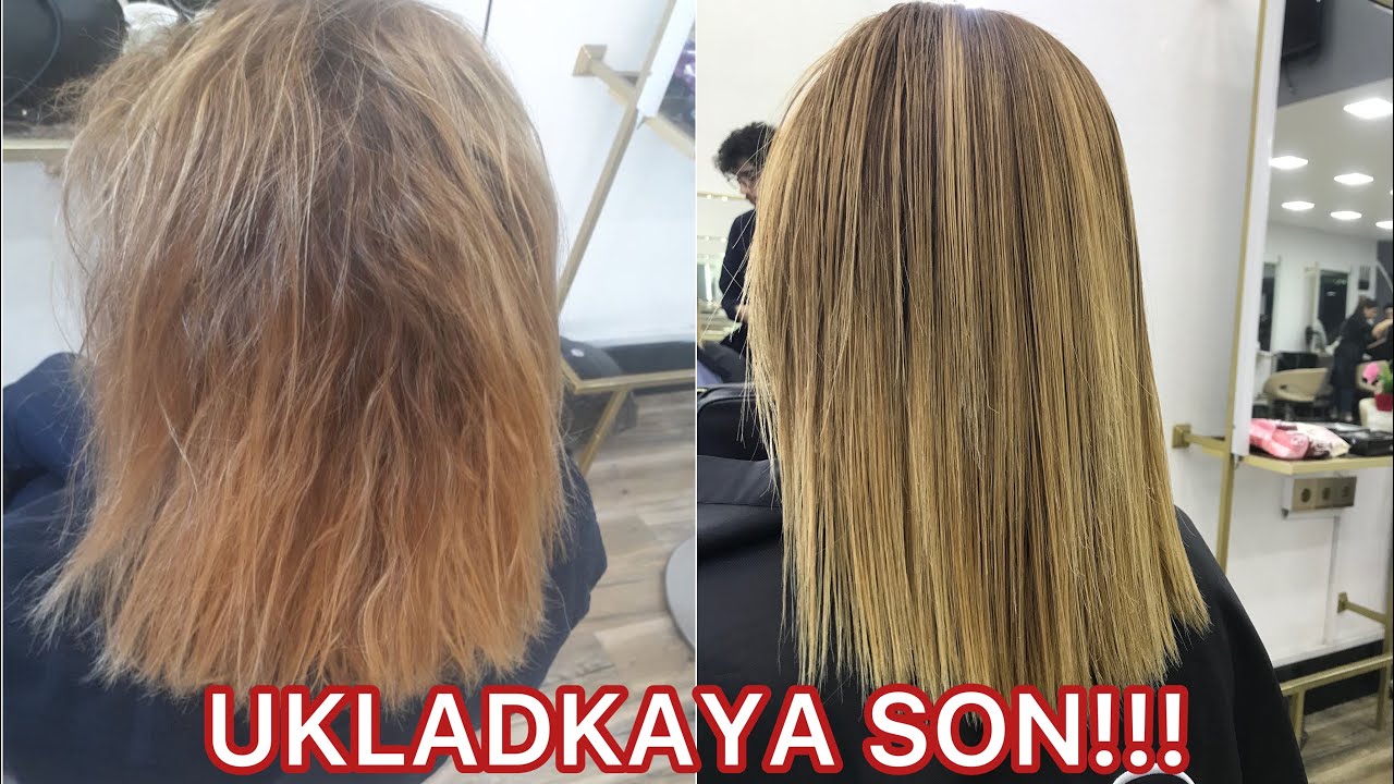 KERATİN-BOTOKS NECƏ EDİLİR? PÜF NÖQTƏLƏRİ İZAHLI ŞƏKİLDƏ! UKLADKAYA SON! #keratin #keratintreatment