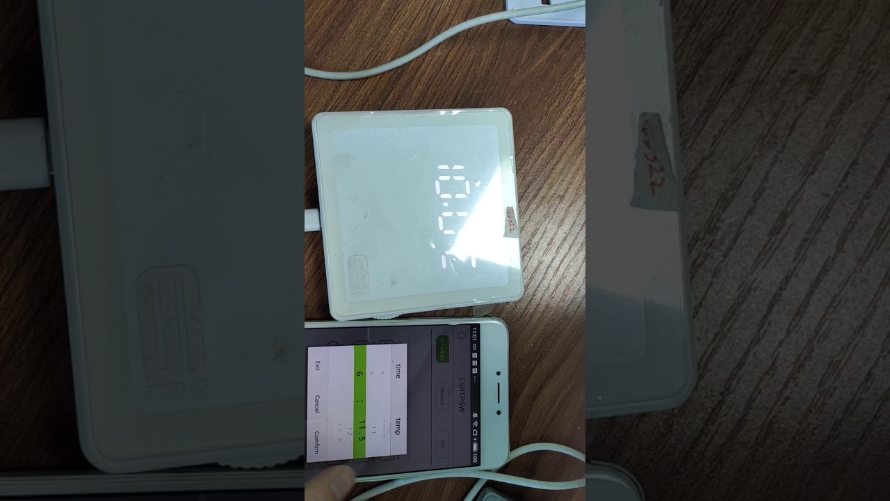 ESi Centro app control thermostat