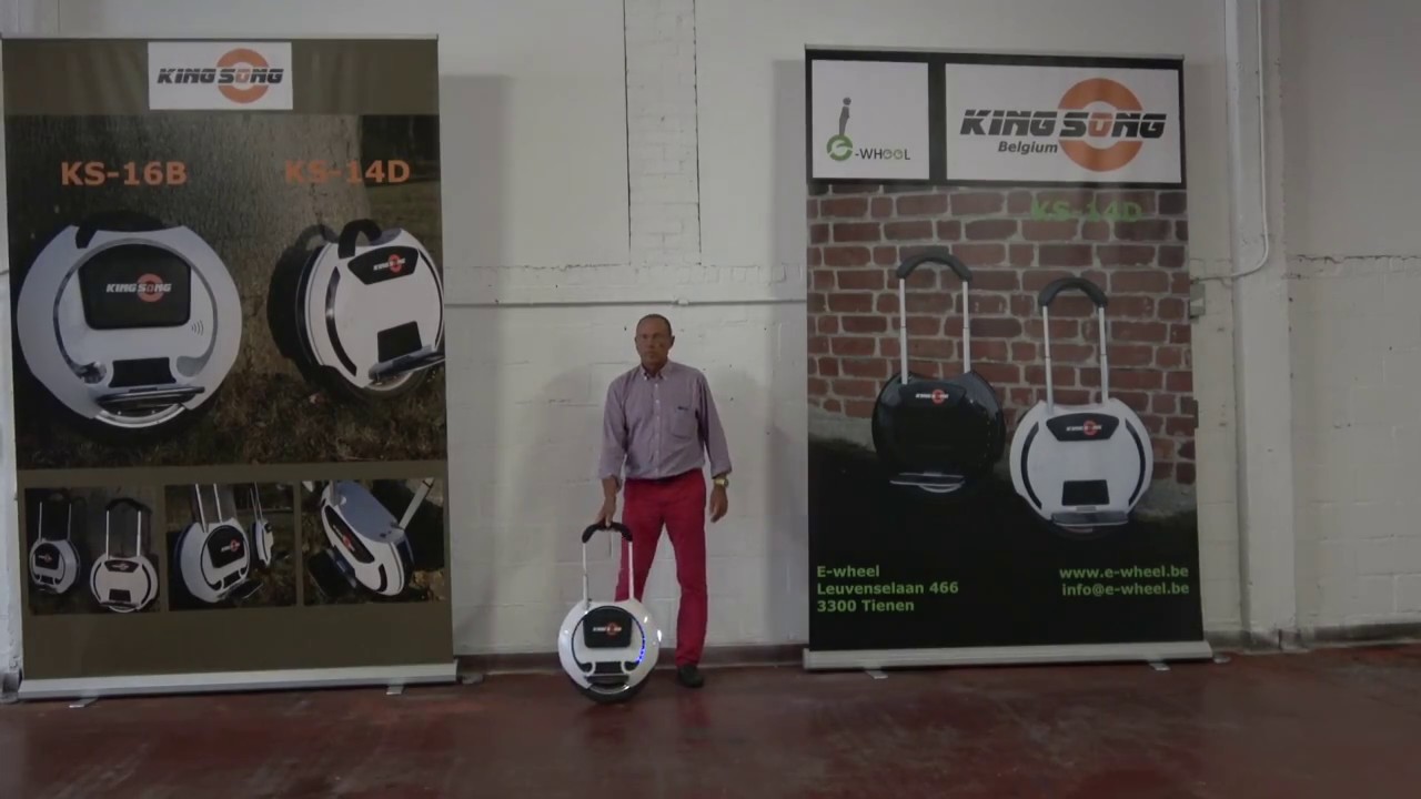 Learn to ride a Kingsong e-Wheel