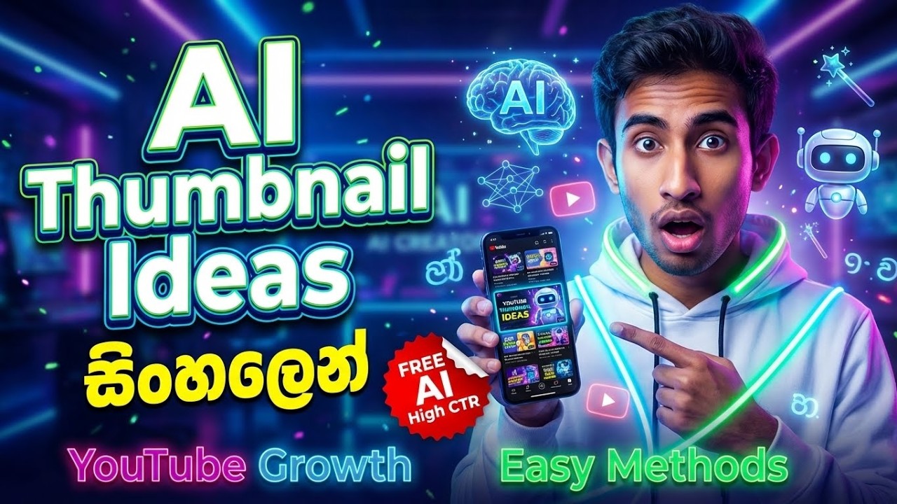 how to create thumbnail using Gemini ai | chatgpt thumbnail generation