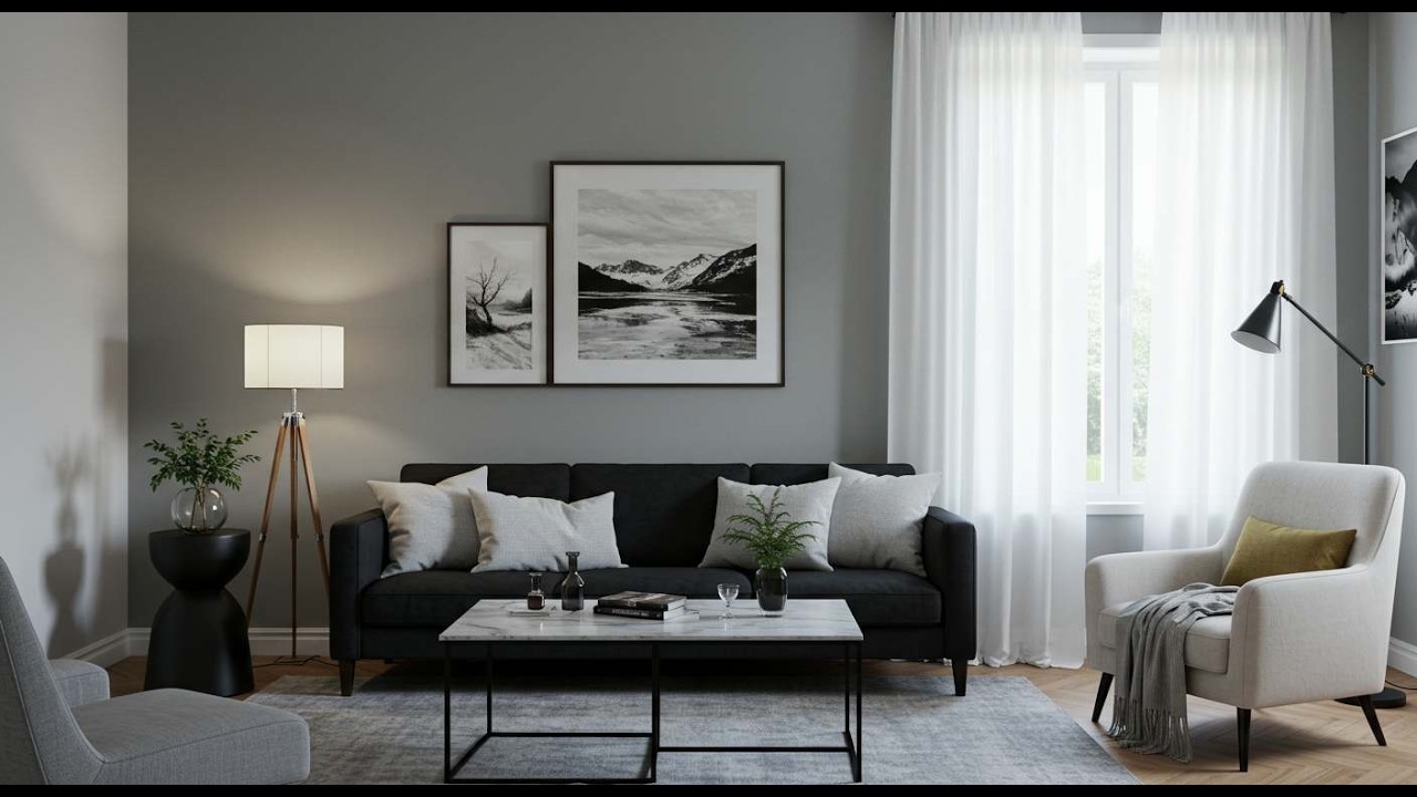 PAREDE CINZA: INPIRE-SE com tons ELEGANTES e atemporais