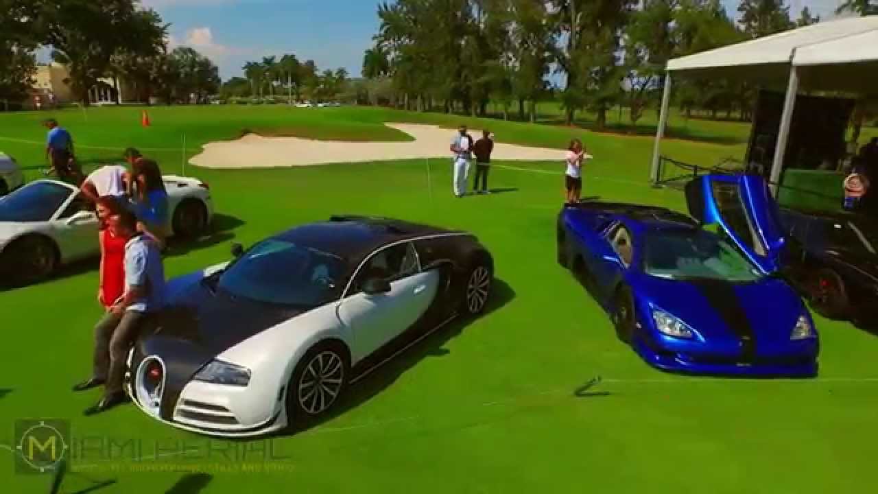 Miami Beach Concours 2015 Aerial