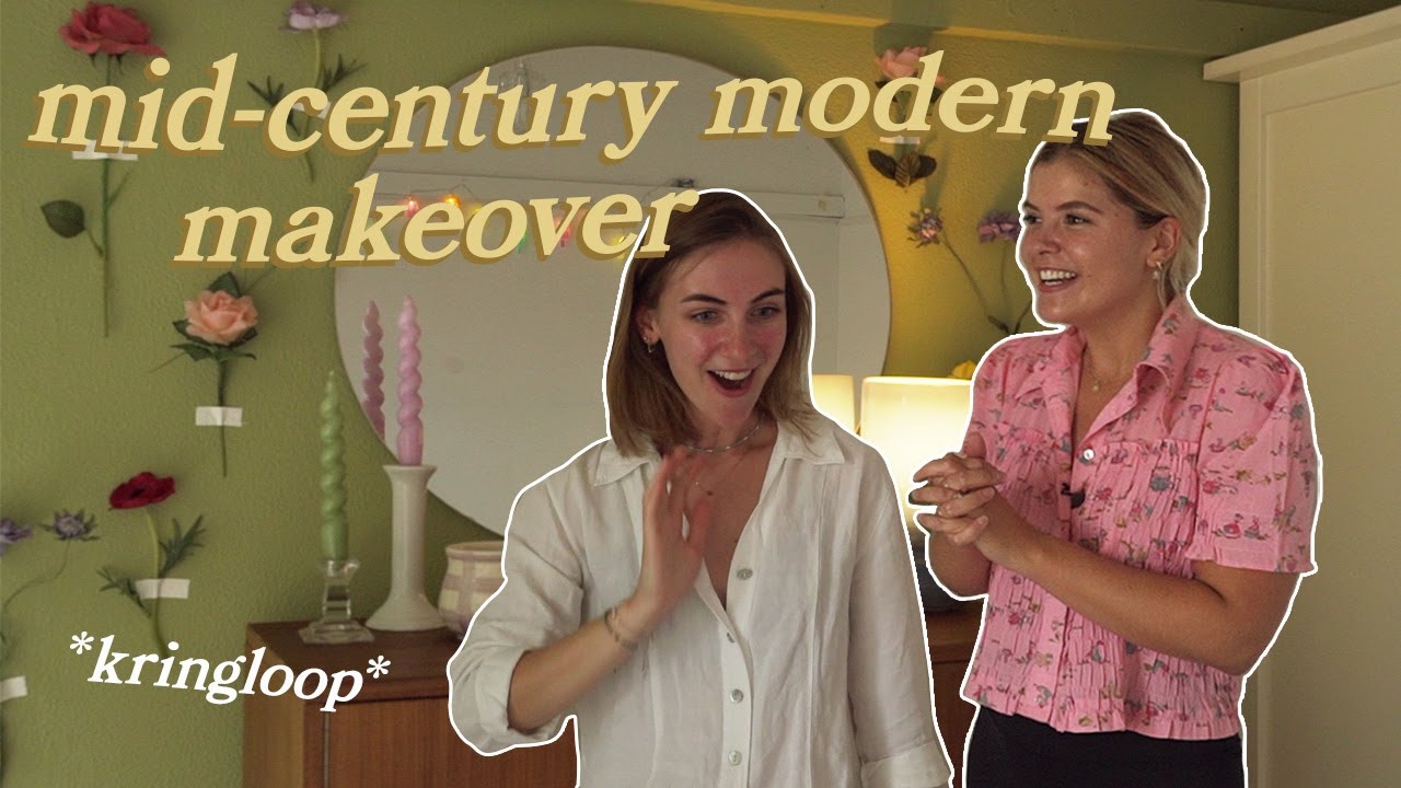 MID-CENTURY STUDENTENKAMER MAKE-OVER (alles van de kringloop!) | D is for Dazzle