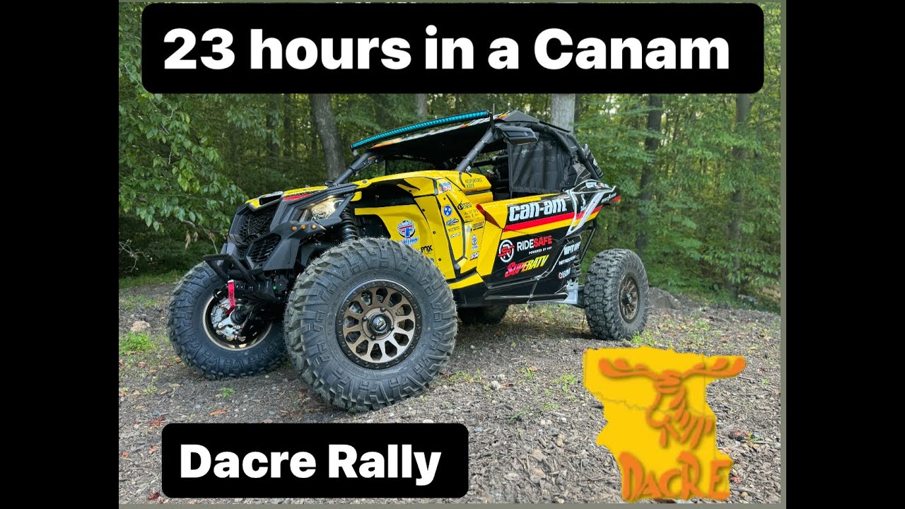 Canam x3 23 часа Dacre Rally