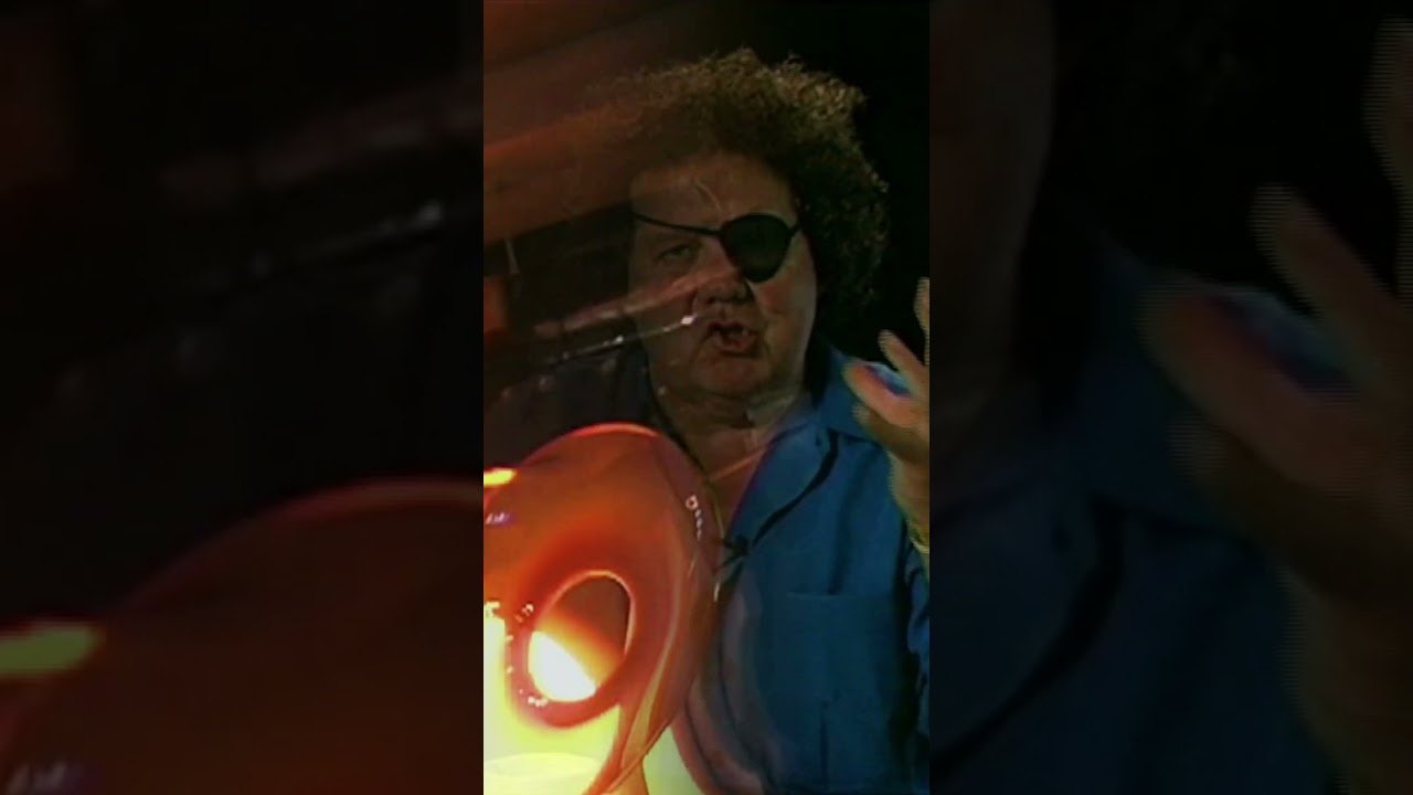 "Sand, fire… turns into a liquid" - from "Chihuly: An Introduction". 
