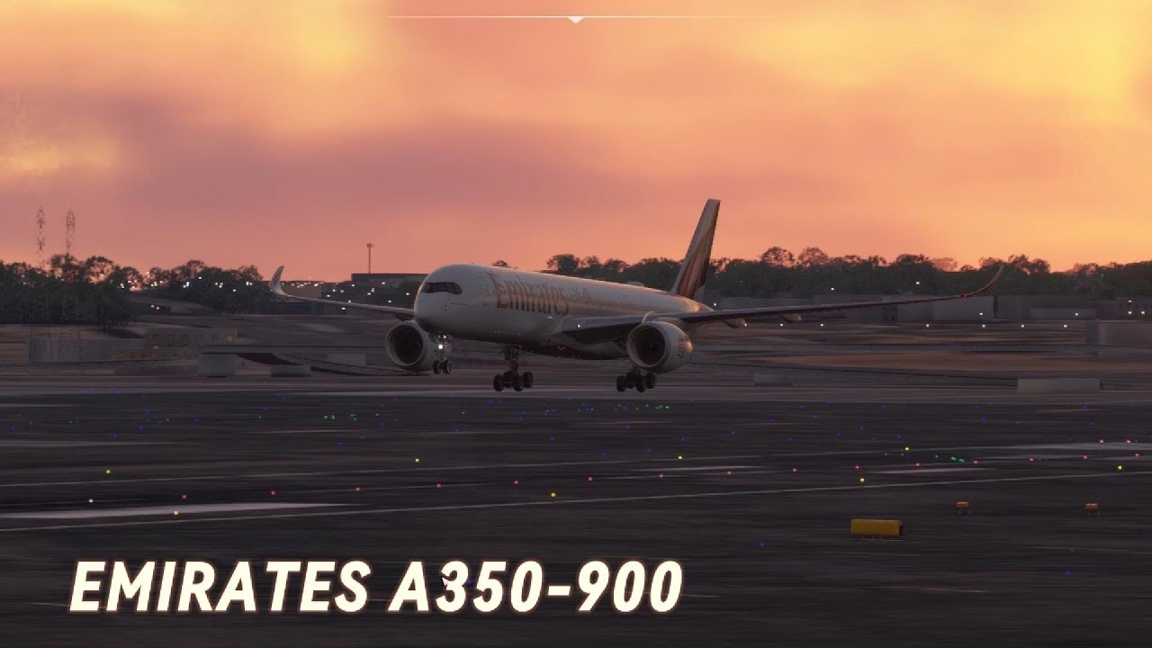 Emirates Inibuilds A350-900[] Melbourne - Dubai [] Microsoft Flight Simulator
