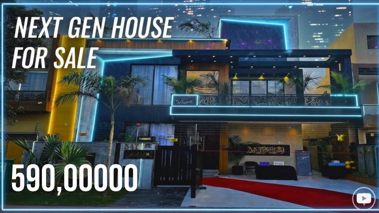 10 Marla Brand New Latest Elevation House For Sale In Bahria Town 