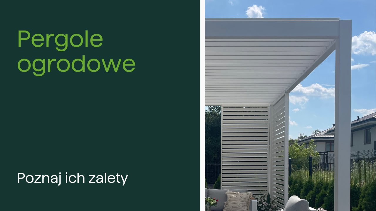 Nowoczesne pergole ogrodowe - focusgarden.pl